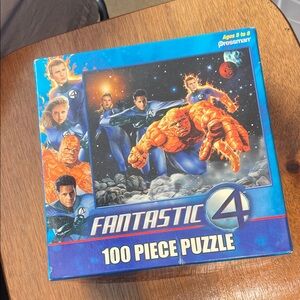 Fantastic Four 100 Piece Puzzle - Blue Box